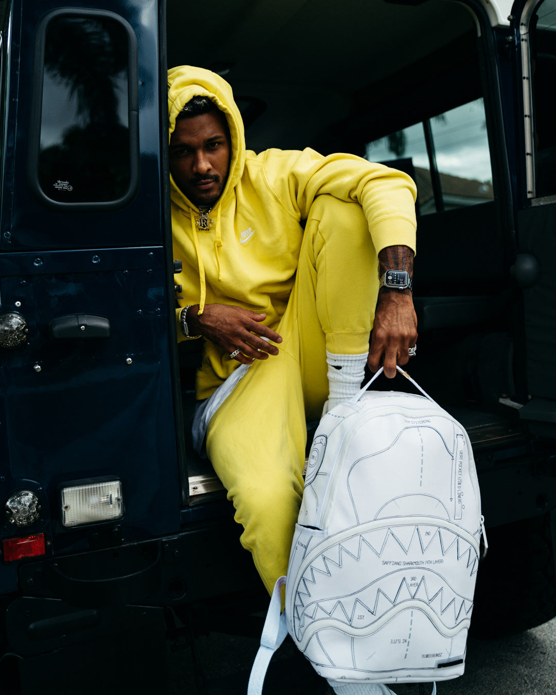 TECHNICAL CUT & SHARK BACKPACK (DLXV)