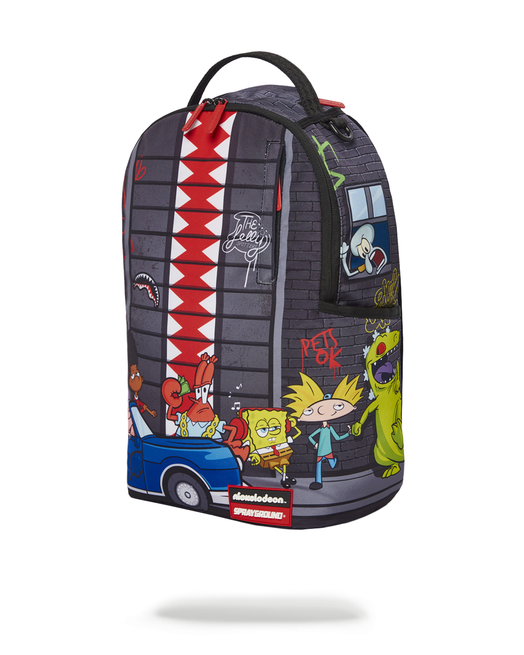 90s NICK VERTICAL SHARK BACKPACK (DLXR)