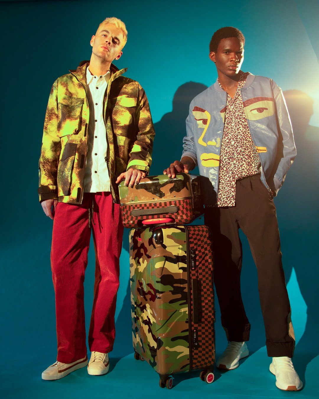 JUNGLE PARIS 21.5” CARRY-ON SHARKITECTURE LUGGAGE
