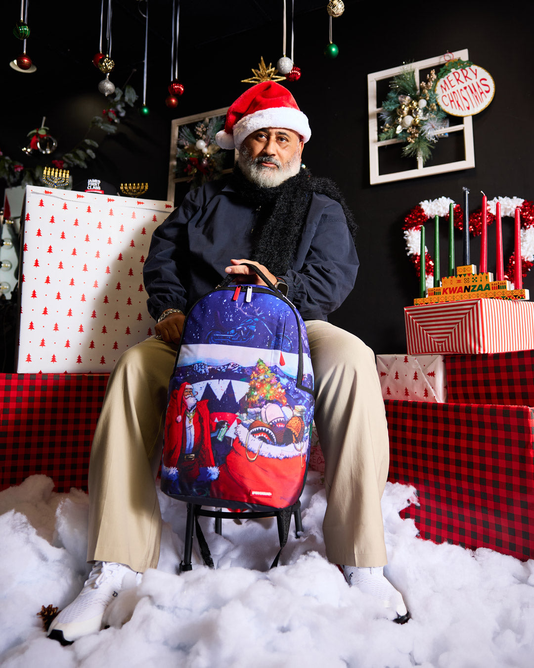 SANTA BIG BAG STACKS BACKPACK