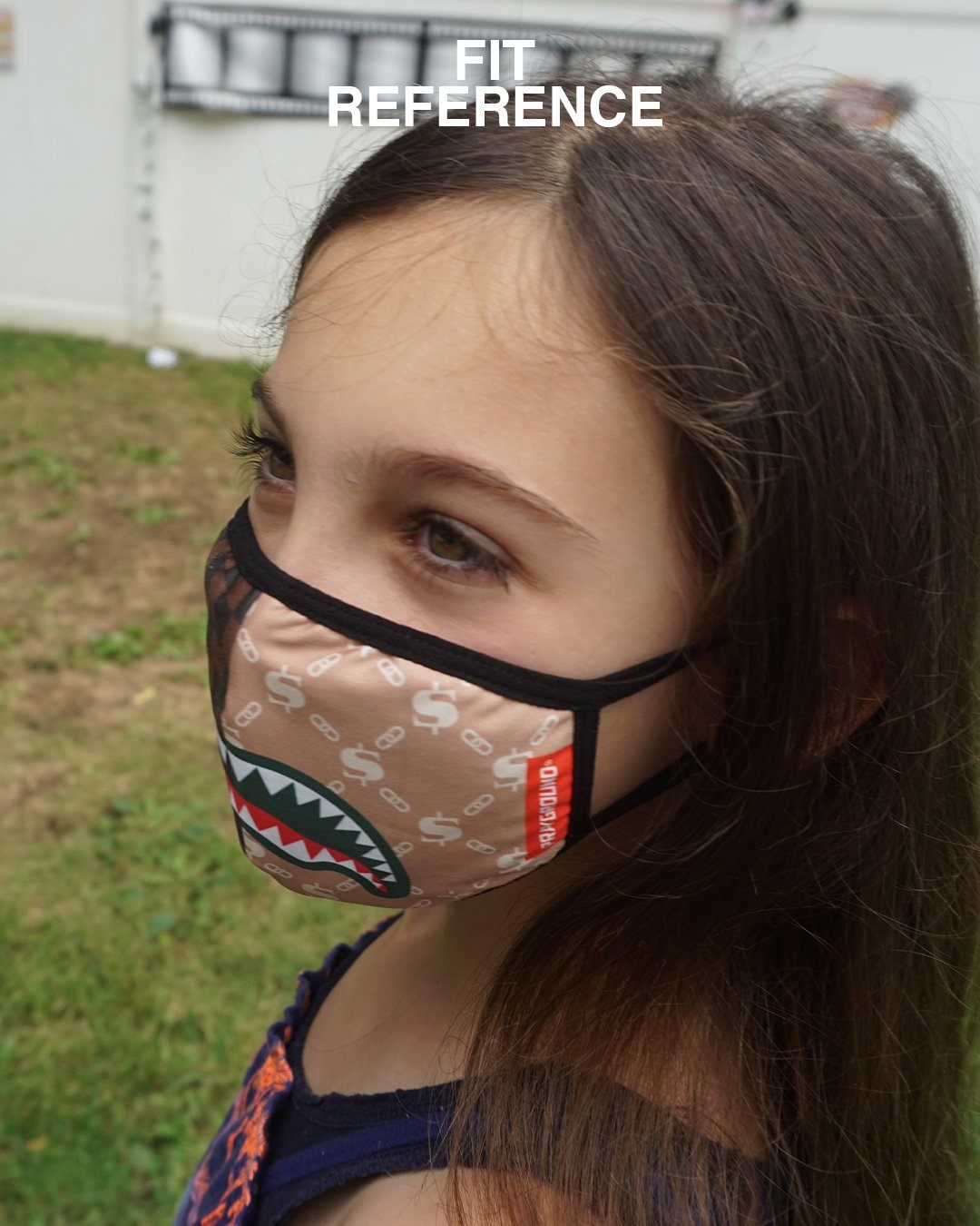 KIDS FORM FITTING MASK:  ASTRO BUBBLE